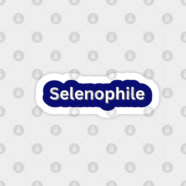 Selenophile Sticker by AB Designs Mart